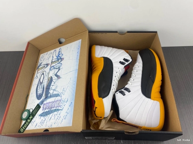 1st Kicks Shoes 12 Jordan Air DR8887-100 China Years 25 in 0718